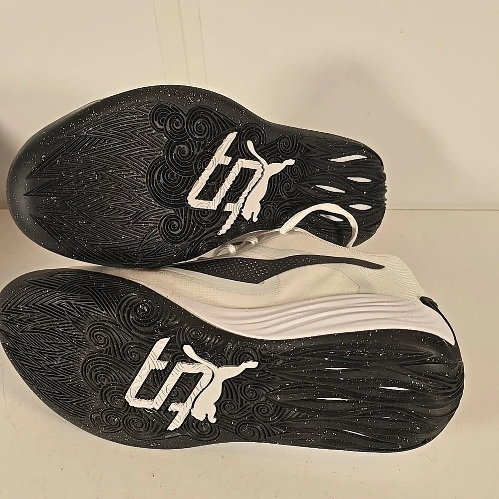 Puma Stewie 2 Team Basketball  Womens Sz 9 White Sneaker Athletic Shoes 37908202
